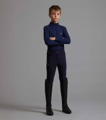 ridebukser til drenge i navy
