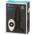 B-Vibe Rimming 2 – fjernbetjent analplug med vibration og rimming-effekt.