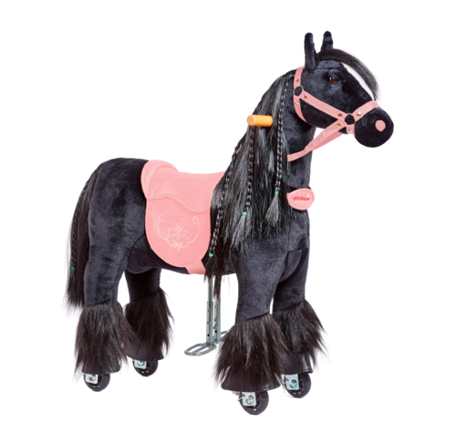 Se PONNIE Rid-selv hest S - Ebony Pink hos Ponypiger.dk