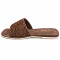 Betty Blue brun sandal model 9939004 set fra indersiden