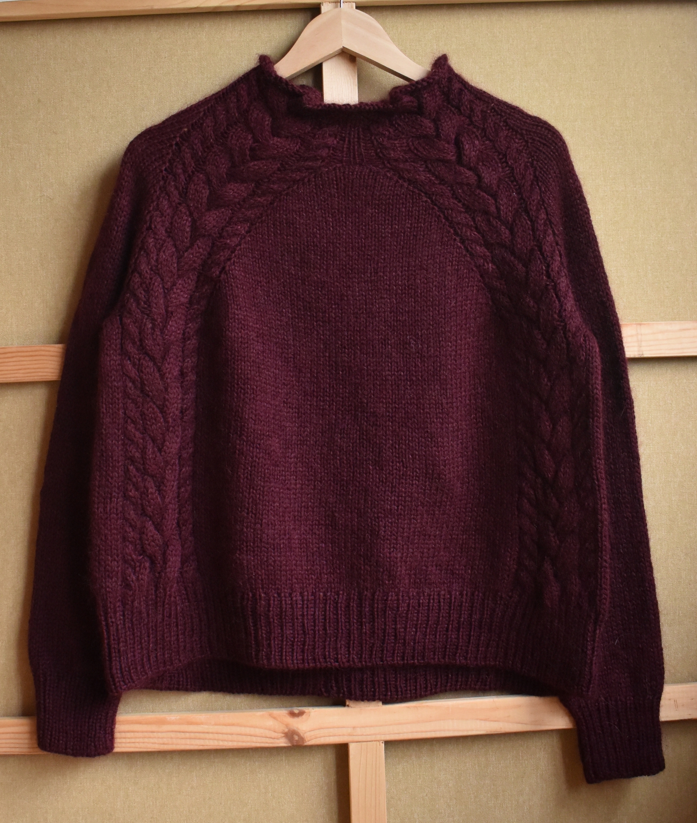 Brønden sweater strikkeopskrift