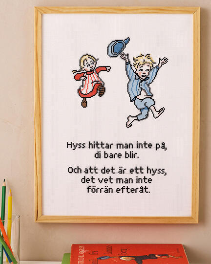 emil fra loenneberg og ida broderikit broderi permin DMC garn