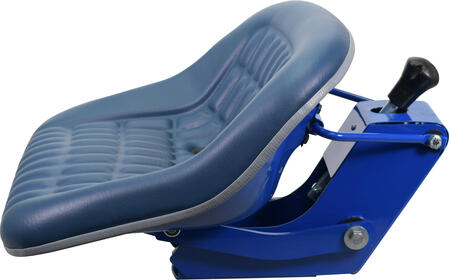 Complete seat in Ford Blue Fits on: Ford 2000, 3000, 4000, 5000, 7000 Fits on: Ford 2600, 3600, 4600, 5600, 7600 Fits on: Ford 2610, 3610, 4110 Fits on: Ford 5100, 7100, 7200, 7600 OEM ref. Case IH / International Harvester E2NNA405AA99M, E7NN4