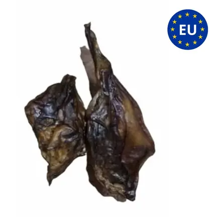 Snack'it hestehudsplader 200g – naturlig hundesnack af tørret hestehud