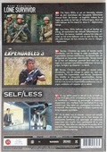 Lone Survivor, The Expendables, Self/Less, DVD Movie