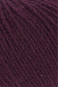 Nærbillede af Cashmere Premium fra Lang Yarns i bordeaux 80 – blødt luksusgarn
