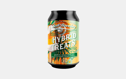 Hybrid Treats Salted Caramel Coconut Popsicle - Imperial Pastry Stout fra Sori Brewing