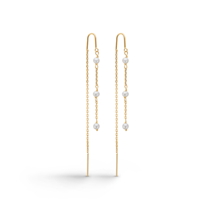 BIANCA earrings in 8 karat gold | Danish design by Mads Z