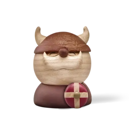 Fablewood Holger den store viking træfigur