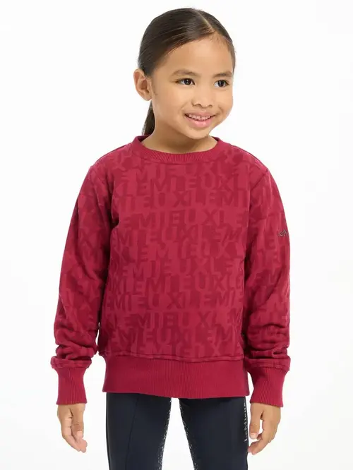 LeMieux Casey crew bluse - Ember, 9-10 år