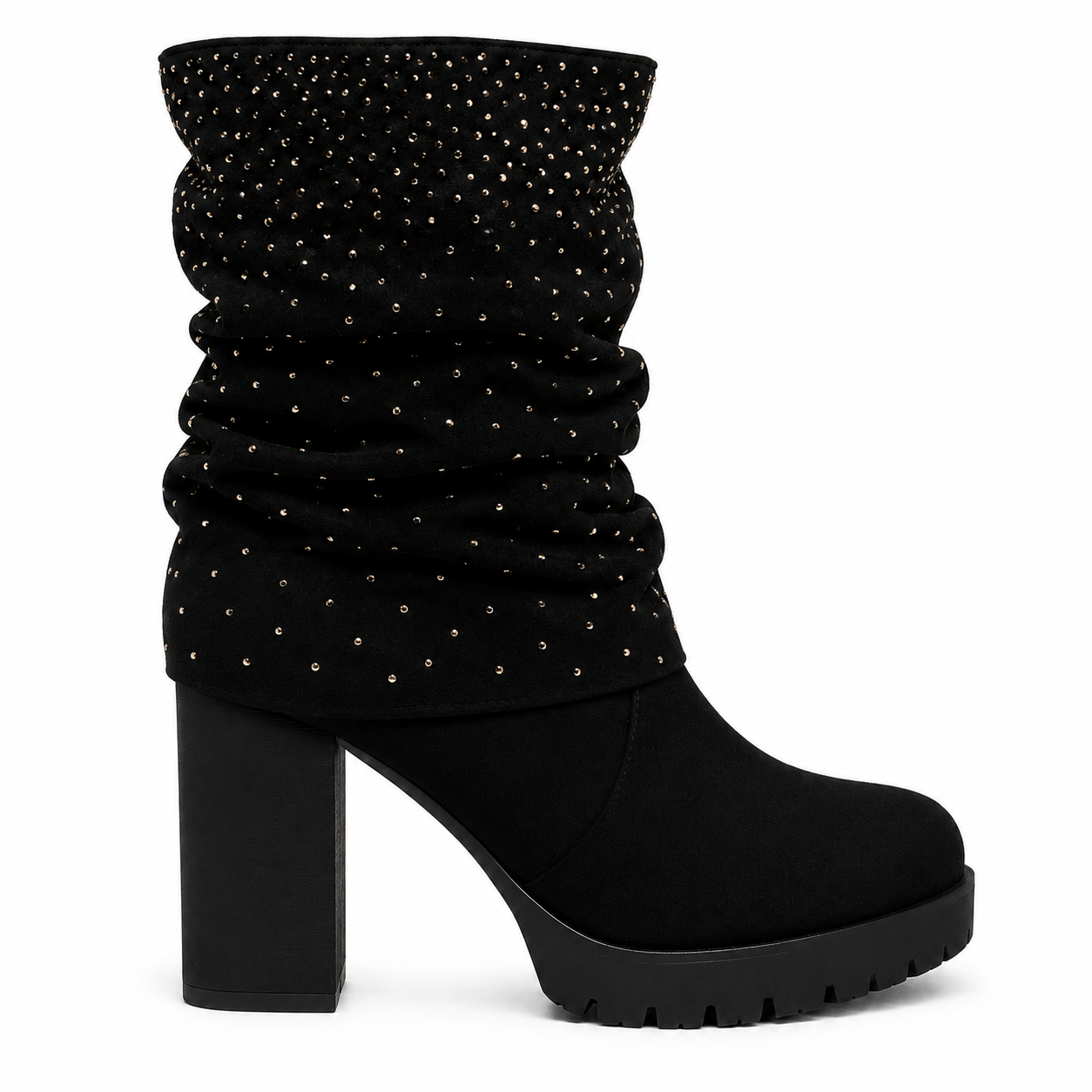 Noira Crystal Slouch Boot - 36