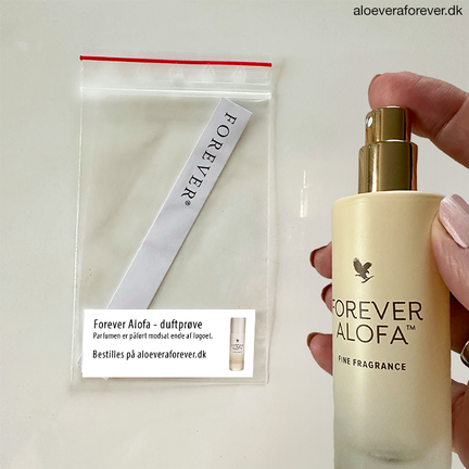 Duftstrimmel med Forever Alofa parfume