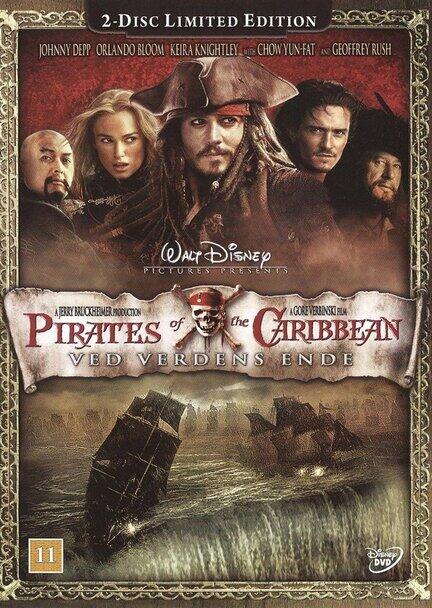 Pirates Of The Caribbean, Ved Verdens Ende, DVD Movie