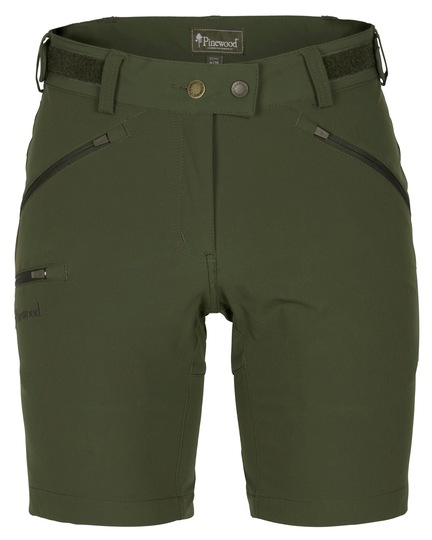 Pinewood Abisko Light Stretch Shorts - Dame - Grøn