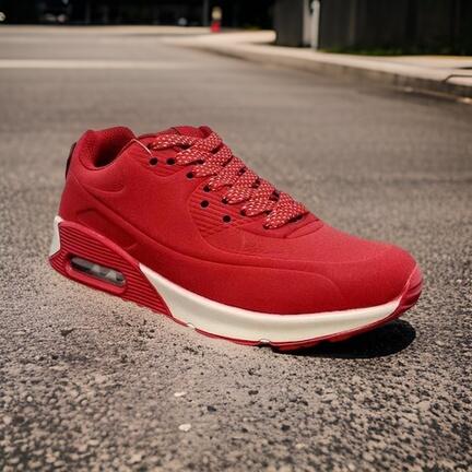røde sneakers