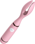 Pink couple vibrator i silikone – genopladelig sexlegetøj til par