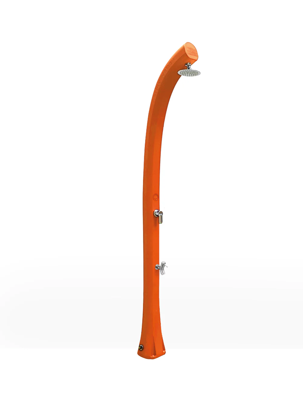 Arkema - NEW HAPPY H220 Solardusche mit Fußbrause - 26 Liter - Orange