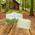 Aloe Avocado Face & Body Soap sæbe til ansigt, hænder og hele kroppen
