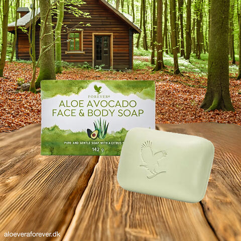 Aloe Avocado Face & Body Soap | Dansk officiel forhandler