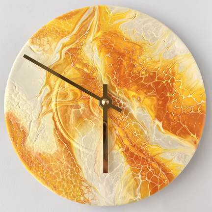 Linguaphone 29 – anderledes orange unika vægur fra Redesigna