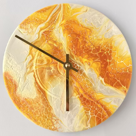 Linguaphone 29 – anderledes orange unika vægur fra Redesigna