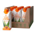 Forever Aloe Peaches Aloe vera juice i ministørrelse i 12-stk. pakning