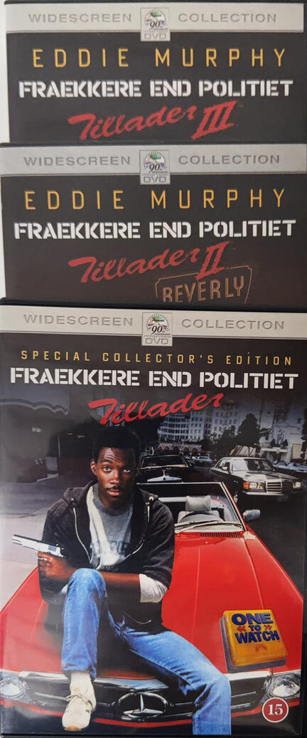 Frækkere end politiet tillader, Beverly Hills Cop, DVD Movie