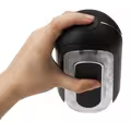 Sort TENGA Flip Zero Black masturbator med vibrator, vakuumfunktion og blødt TPE-sleeve