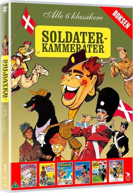 Soldaterkammerater, Rykker ud, På Vagt, På Efterårsmanøvre, På Sjov, På Bjørnetjeneste, DVD
