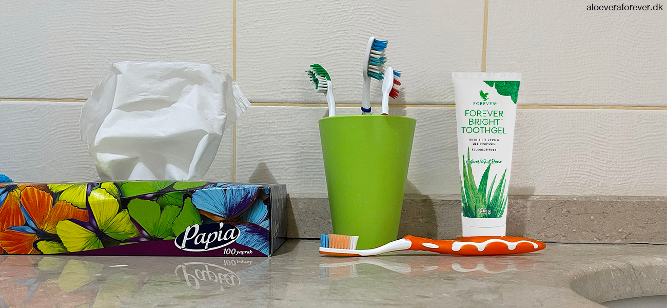 Forever Bright Toothgel - Aloe vera tandpasta uden flour