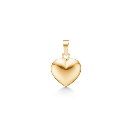 Heart in 14 karat gold | Danish design by Mads Z