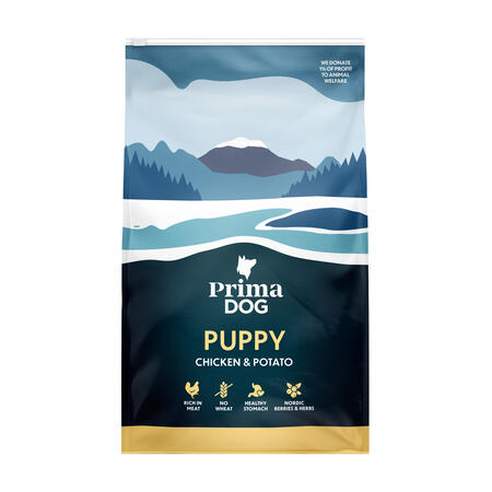 PrimaDog puppy all breed kylling & kartoffe