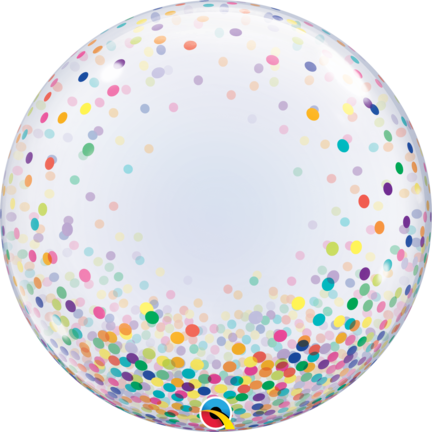 Konfetti helium ballon