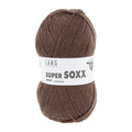 Garnnøgle fra Lang Yarns strømpegarn super soxx i farven light brown