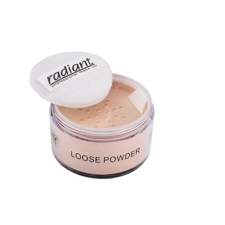 Setting powder - Transparent løst pudder med naturlig mat finish, der absorberer olie og holder makeup frisk hele dagen.