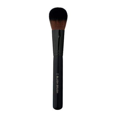 Makeup Brush med syntetiske børstehår til jævn påføring af foundation og contouring uden striber.
