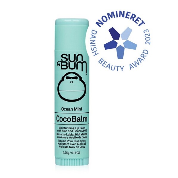 SUN BUM, CocoBalm Lip Balm, Ocean Mint, 4,25 g. - Hudpleje, Ansigtspleje, Læbepomade, Læbepleje