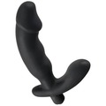 Rebel Men’s Gear Cock-Shaped Vibe med mellemkødsstimulator