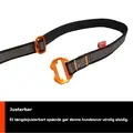 Non-stop Touring Bungee Adjustable Leash with adjustable buckled