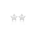 Starfish Lustre øreringe udført i 925 ren sterlingsølv.