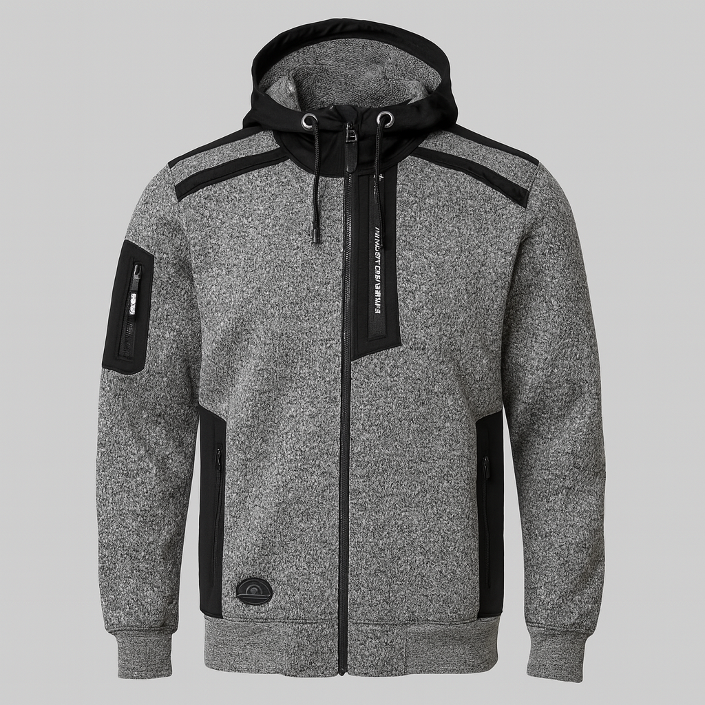 Herre Fleecejakke - Large