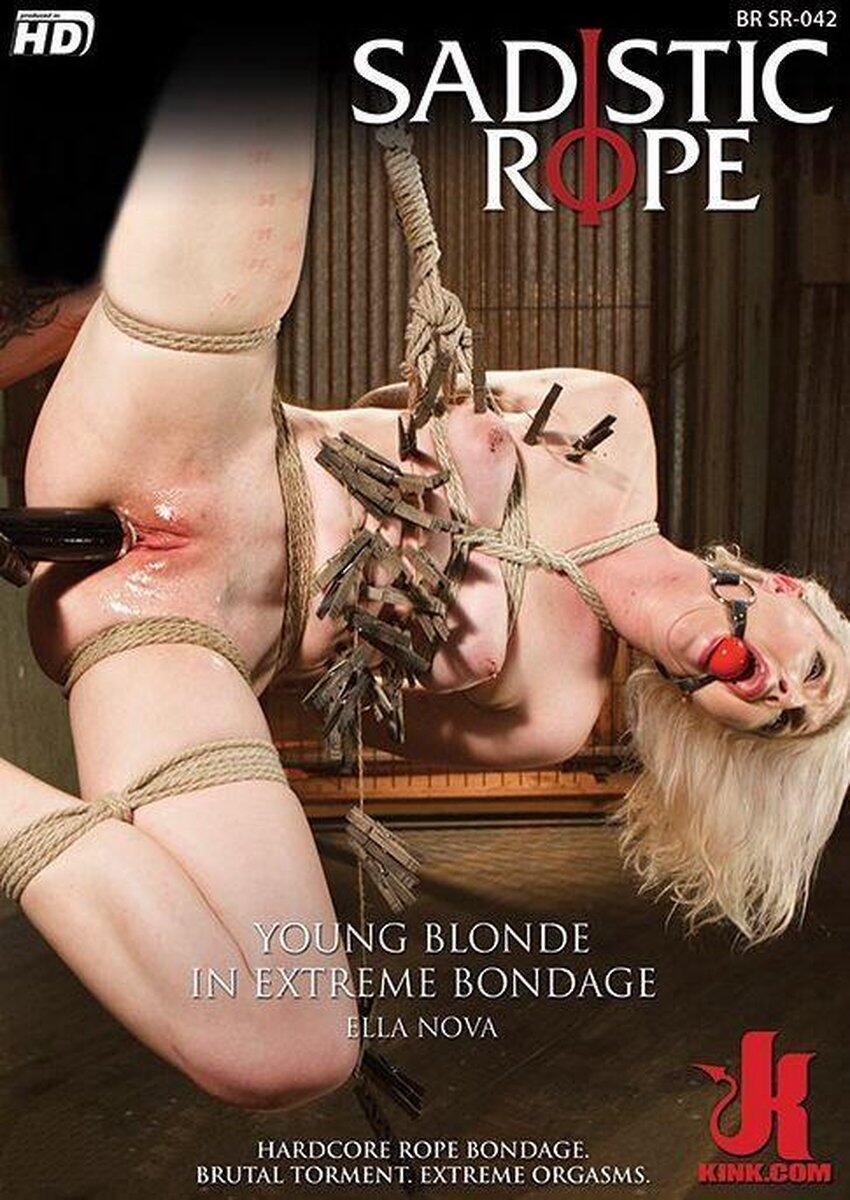Sadistic Rope Young Blonde In Extreme Bondage