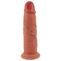 Realistixx Real Skin Dildo 18 cm i naturtro design med diameter 4,9 cm