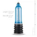 Hydromax9 Blå (X40) penispumpe fra Bathmate – avanceret vandtryksmodel.