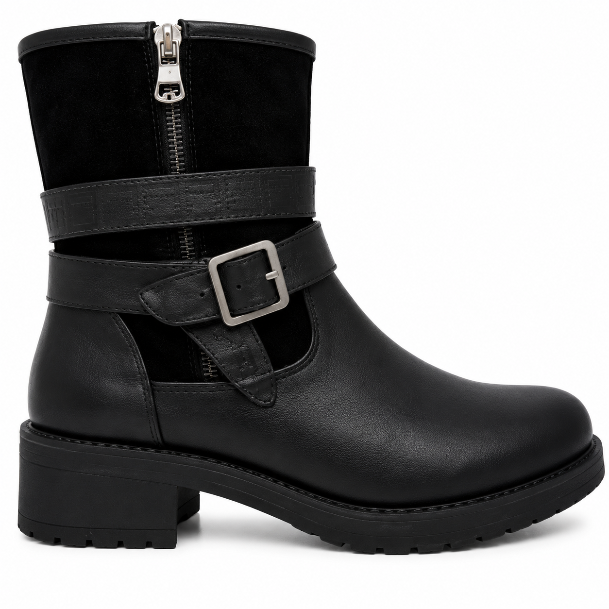 Shadow Buckle Boot - 36