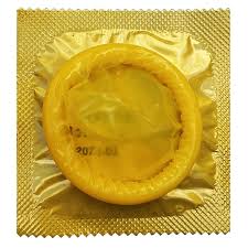 Kondom Banan – latexkondom med sød banansmag og duft, 1 stk