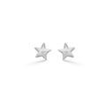Shiny Star earrings in silver - studio.z