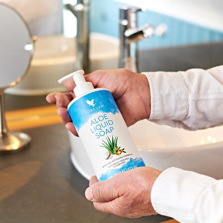 Aloe Liquid Soap flydende sæbe med pumpe