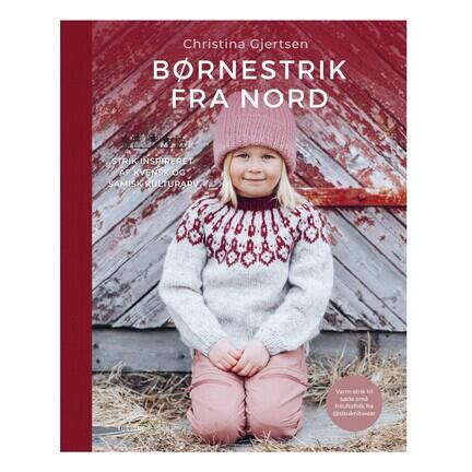 forside til bogen boernestrik fra nord af christina gjertsen