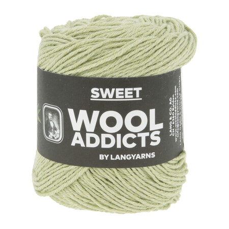 Garnnøgle sommergarnet Sweet fra Lang Yarns i farven pistache